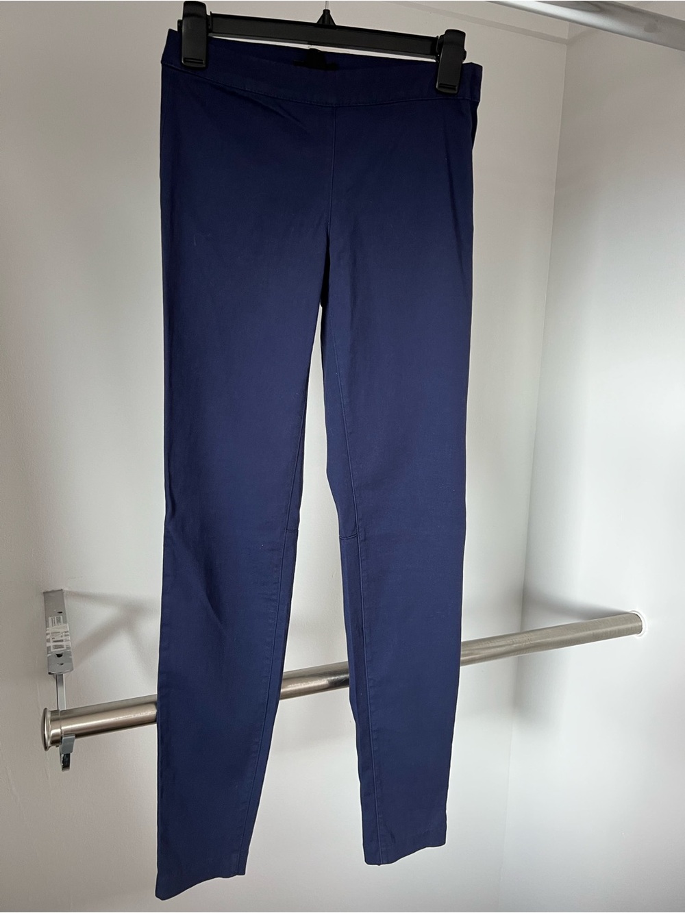 H&M Navy Blue Slim Fit Pants size 2 - Picture 4 of 7